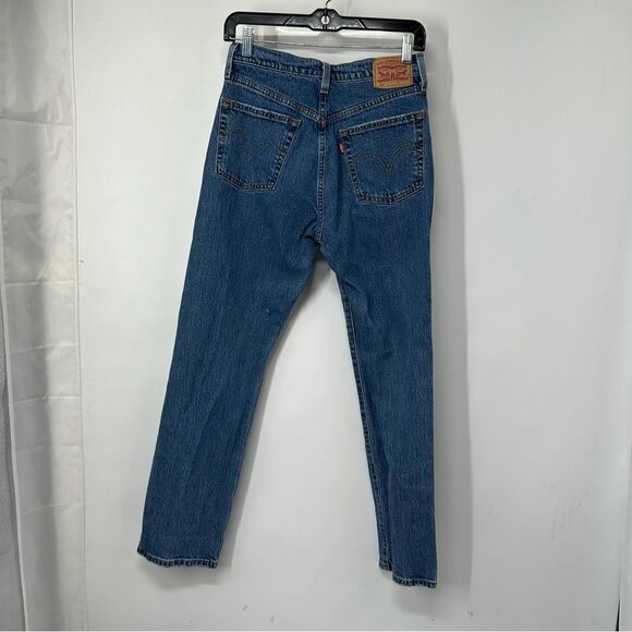 Levi's 501 Buttonfly Jeans Men's  27/30 Classic Fit 100% Cotton Straight Leg - Picture 5 of 12